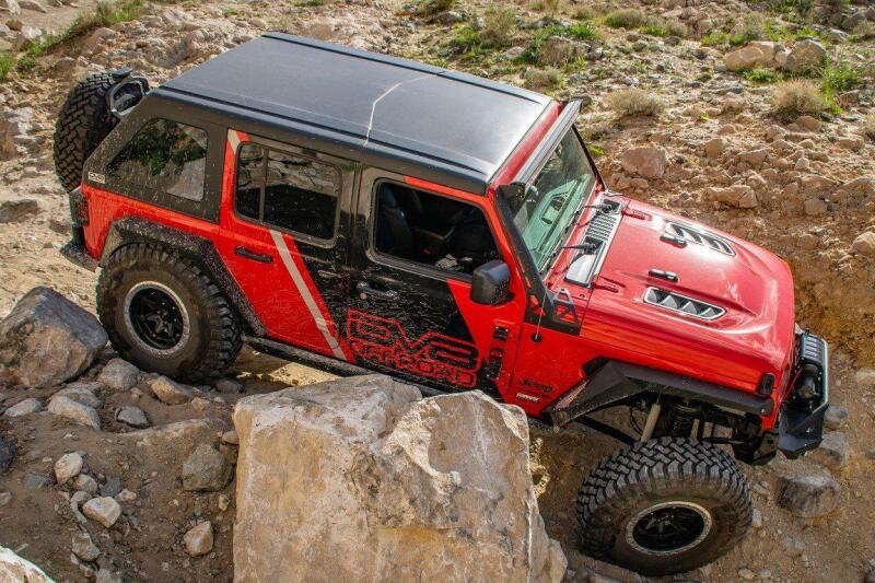 DV8 Offroad 18+ Jeep JL Rubicon Replica Hood - #HDMBJL-TA