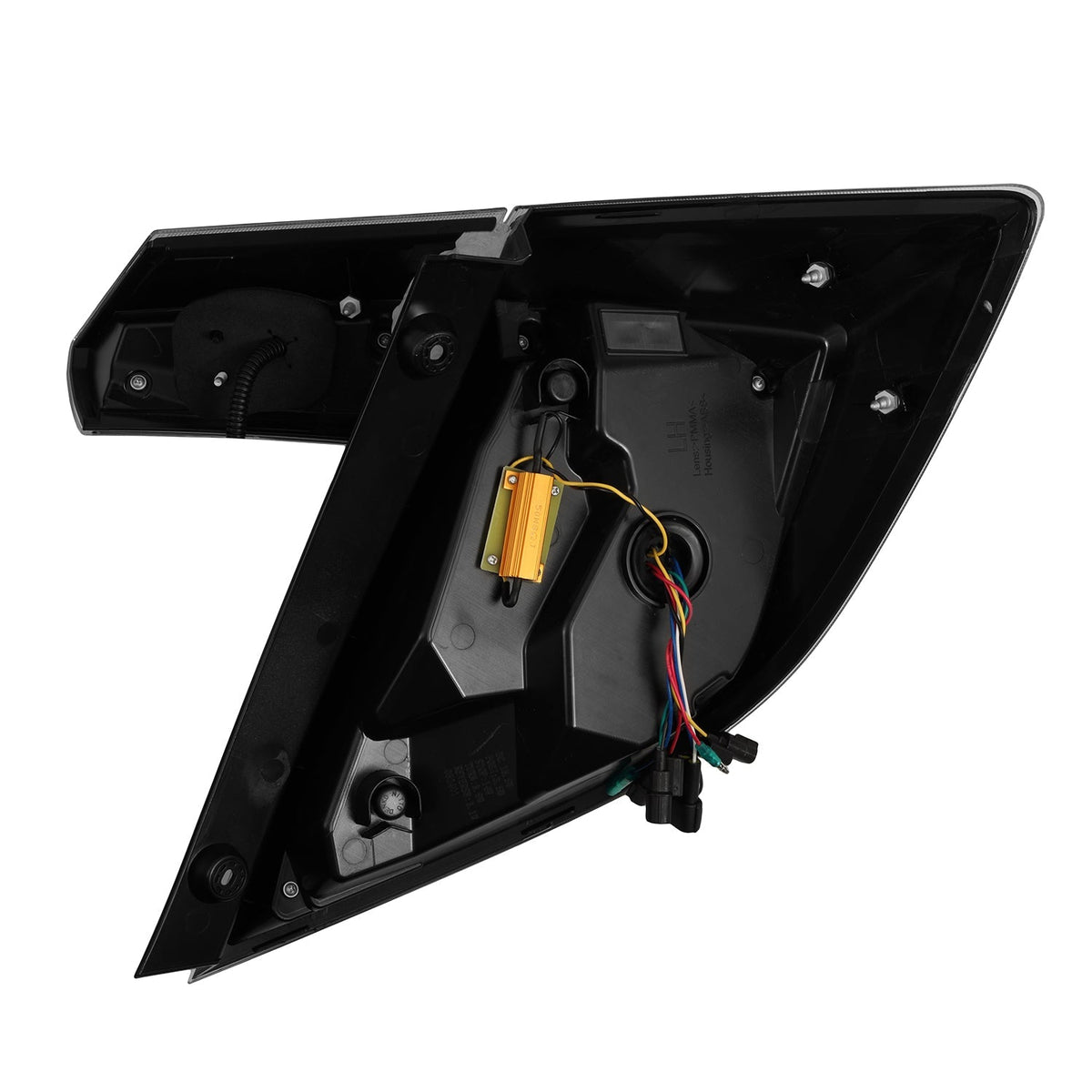 AlphaRex 676010 16-21 Honda Civic Hatchback / Type-R FK8 Nova-Series LED Tail Lights - Black Smoke