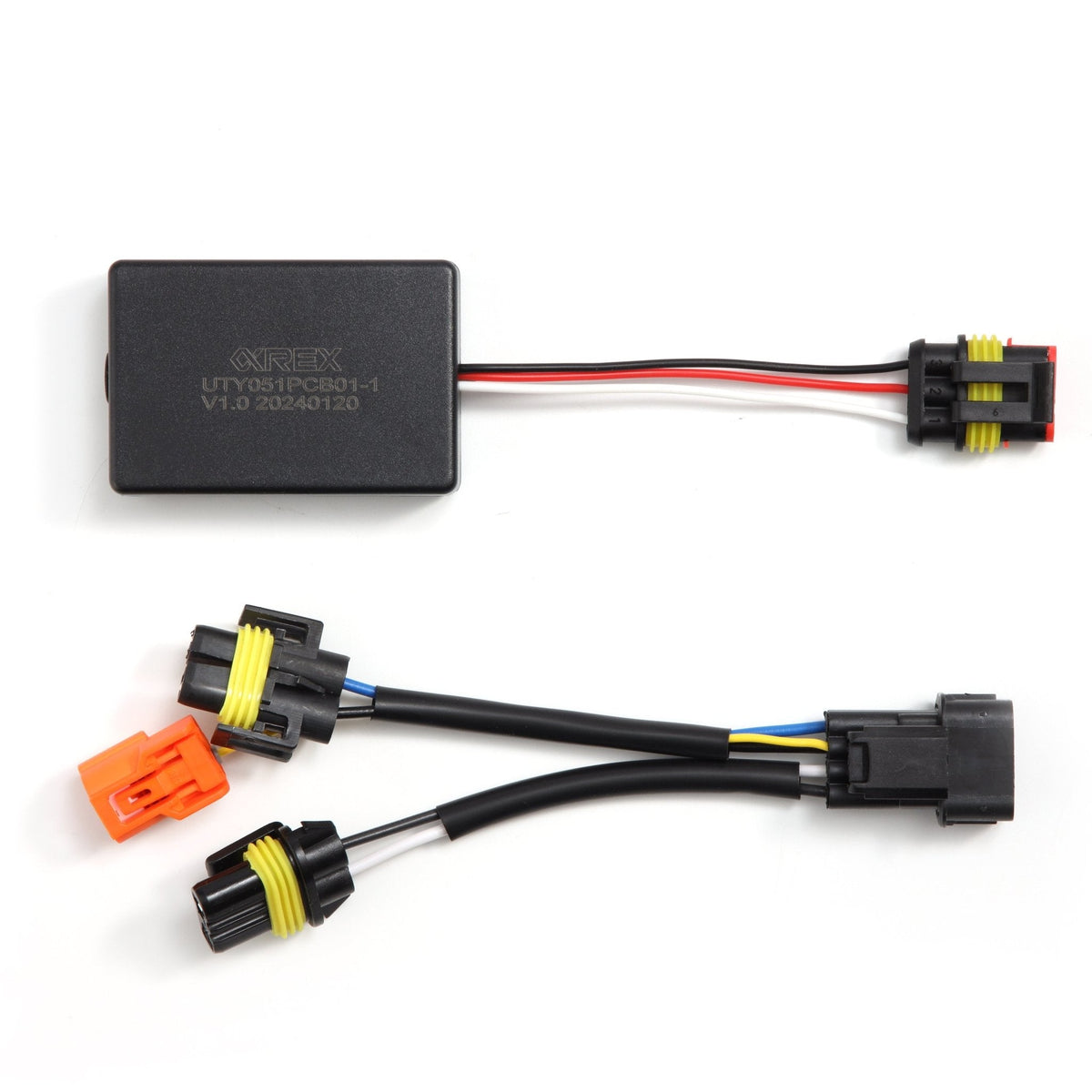 AlphaRex 810038 16-21 Honda Civic w/Stock LED Tail Lights to ARX Taillight Wiring Adapter/Converter