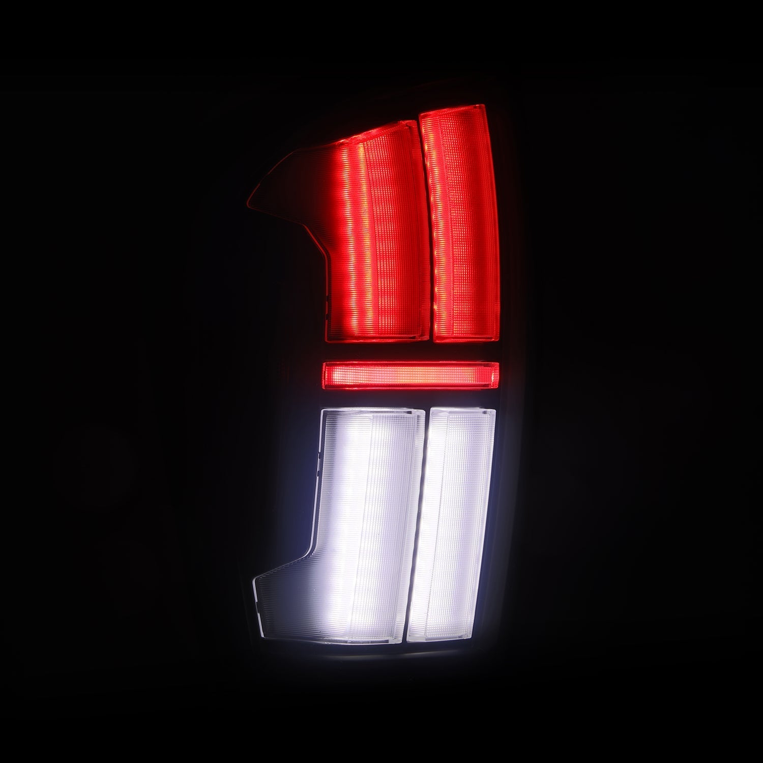 AlphaRex 680092 16-23 Toyota Tacoma/Tundra NOVA-Series Prismatic LED Tail Lights Alpha-Black