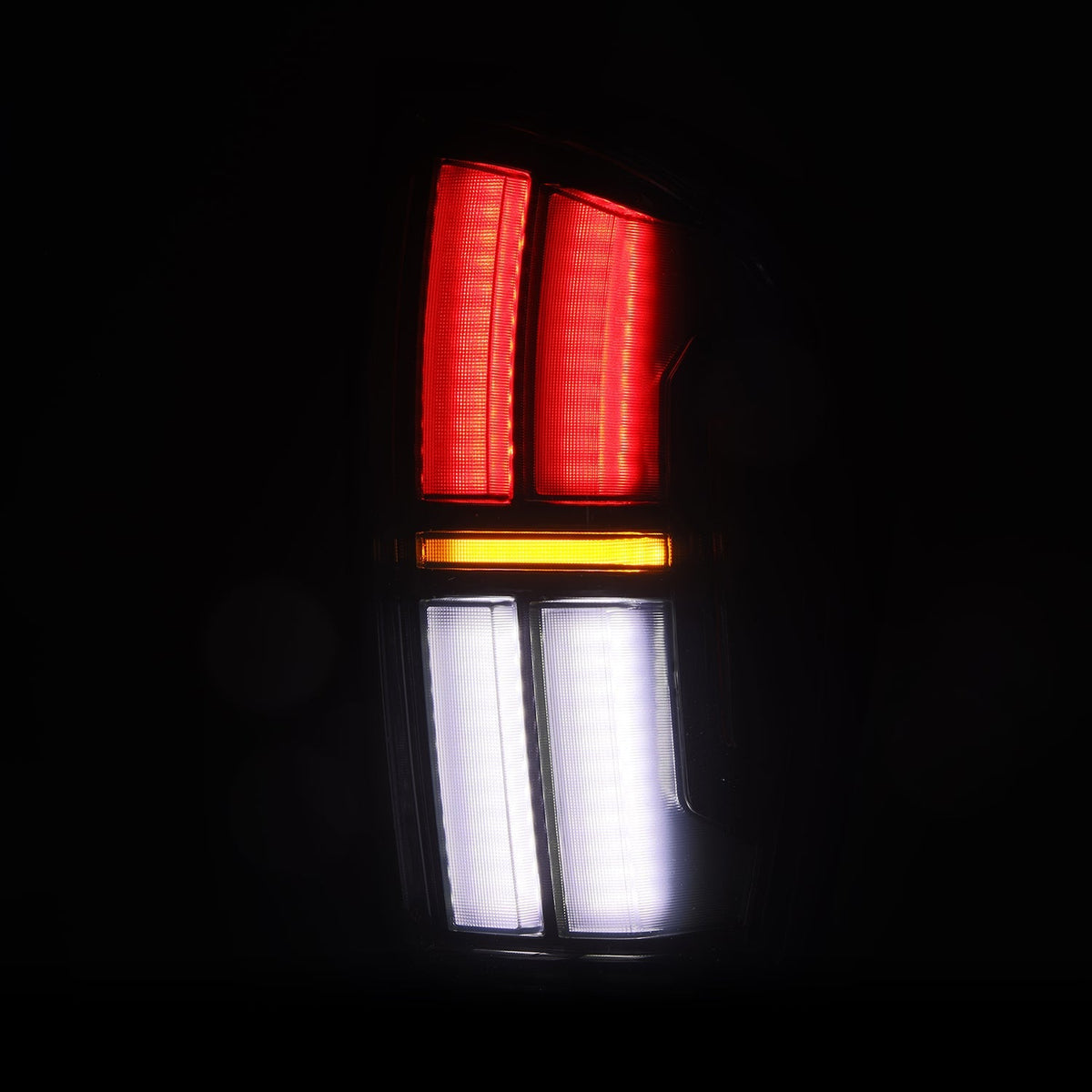 AlphaRex 680082 16-23 Toyota Tacoma/Tundra NOVA-Series Prismatic LED Tail Lights Black