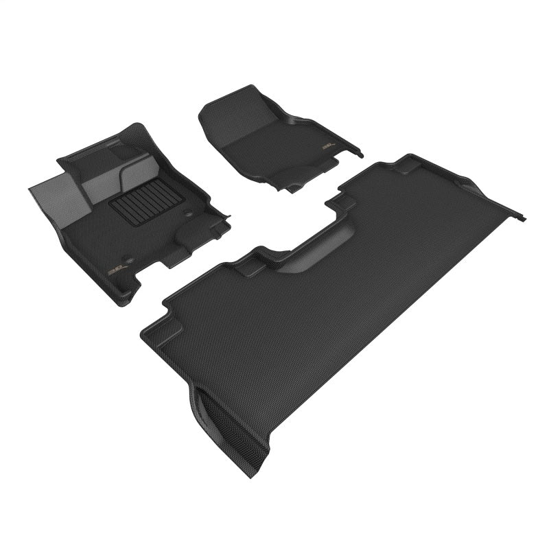 3D MAXpider Kagu Front & Rear Floor Mats for 2023-2024 Ford F-150