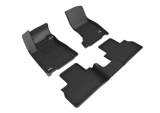 3D MAXpider Kagu Front & Rear Floor Mats for 2019-2023 Maserati Levante