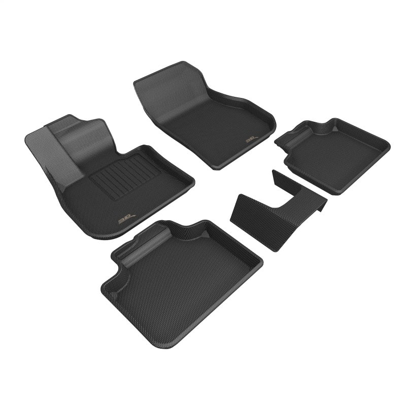 3D MAXpider Kagu Rear Floor Mats for 2024-2026 MINI Cooper Countryman