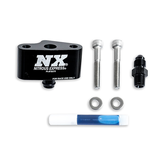 Nitrous Express Billet Fuel Rail Adapter for Nissan 350Z/370Z 16375