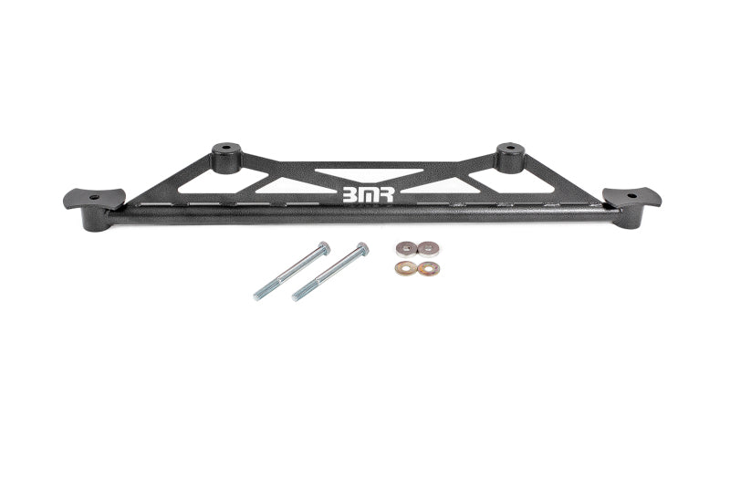BMR 2016-2024 6th Gen Camaro Rear Of Rear Cradle Brace - Black Hammertone