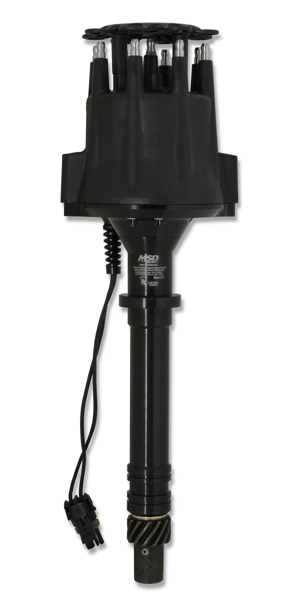 MSD 85603 for Chevy V8 Marine Certified Distributor-Black