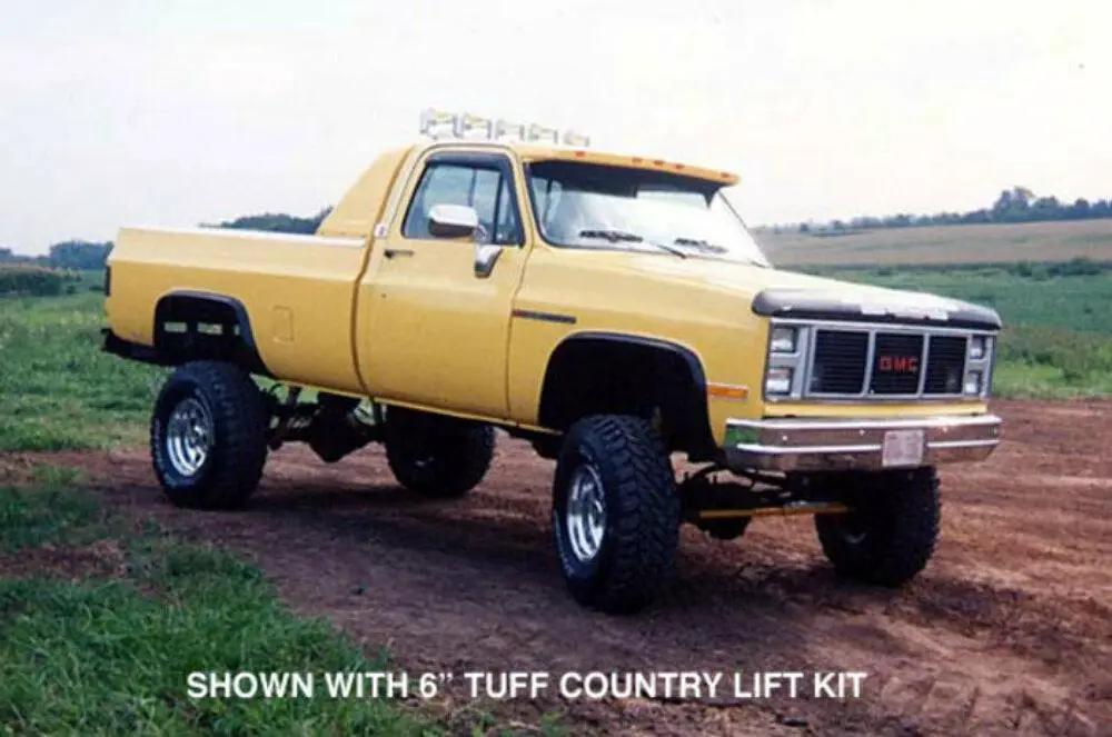 Tuff Country 16721KN 6in Lift Kit (52in Rear Springs) SX8000 for 1973-1987 GM Suburban 3/4 Ton 4WD