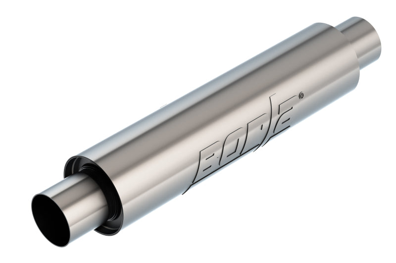 Borla 401382 XR-1 Low Profile Multicore 2.5IN Outlet/Inlet / 4IN x 16IN / 21IN OAL Round Muffler - #401382