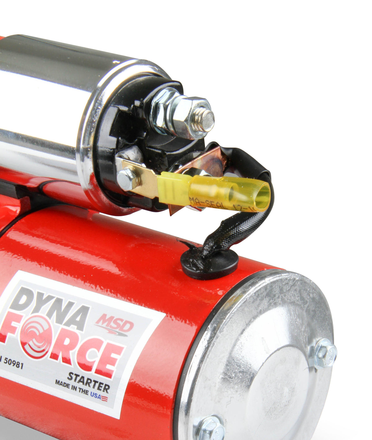 MSD 50981 DynaForce Starter - High Torque - Red