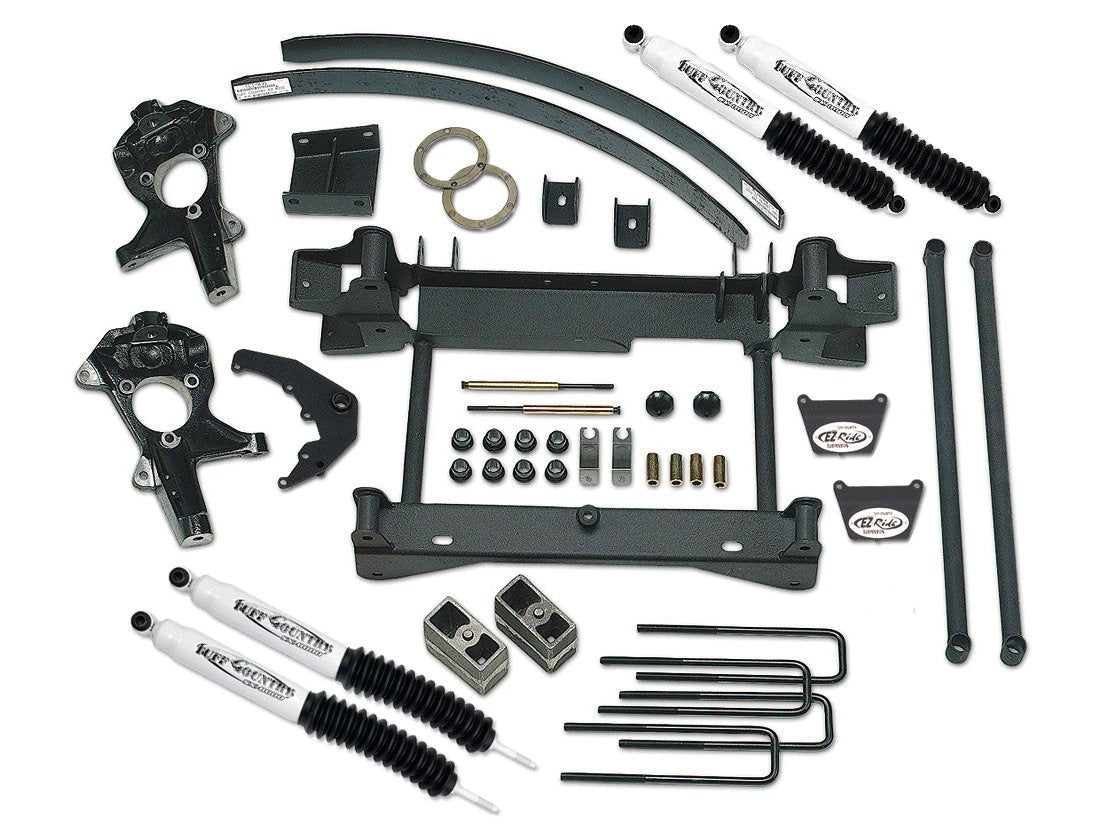 Tuff Country 16955KN 6in Lift Kit (1-Piece Sub Frame) SX8000 for 1999-2005 Silverado 1500 4WD