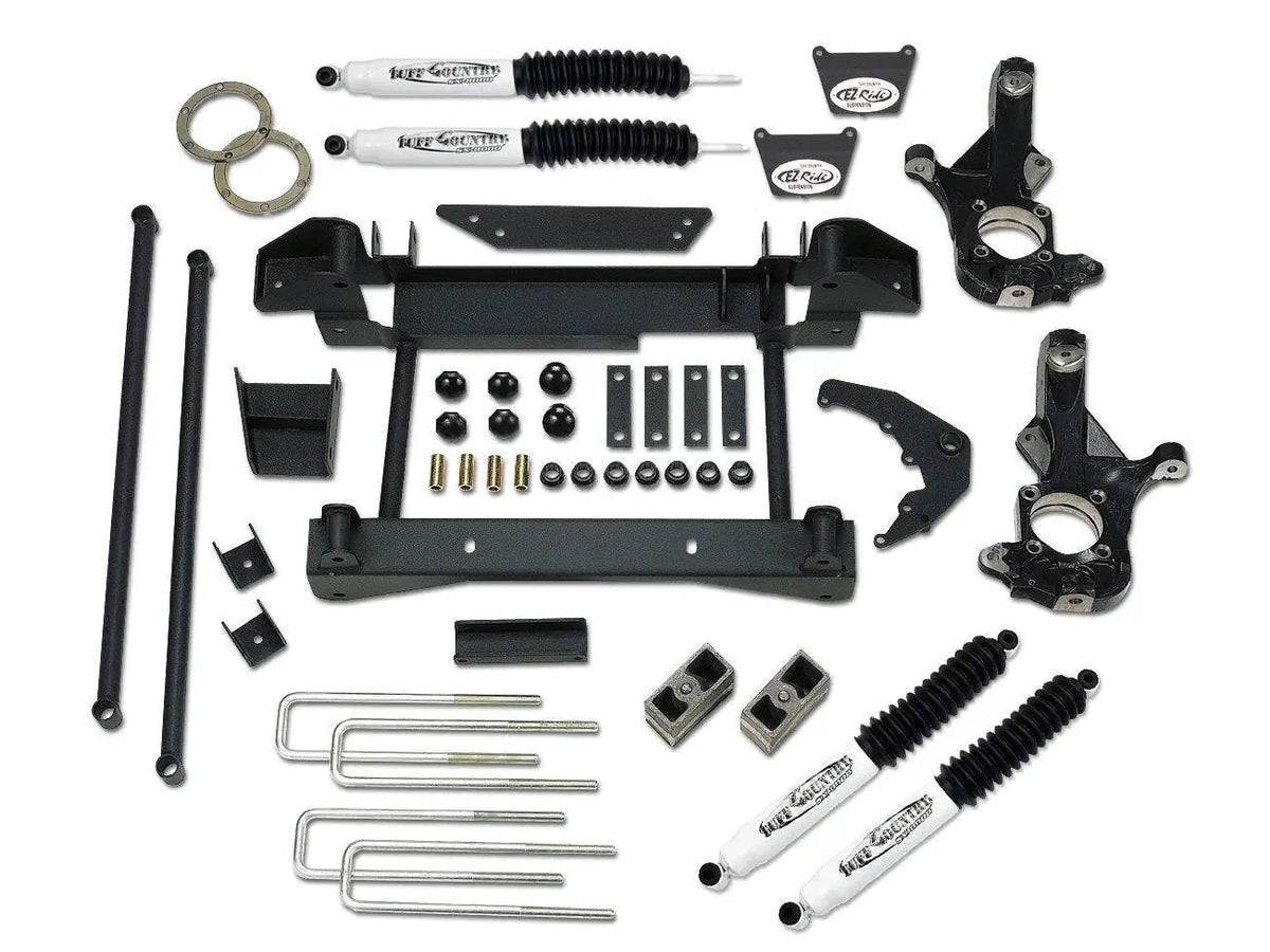 Tuff Country 16958KN 6in Lift Kit SX8000 for 2001-2006 Chevrolet Silverado 1500HD 4WD