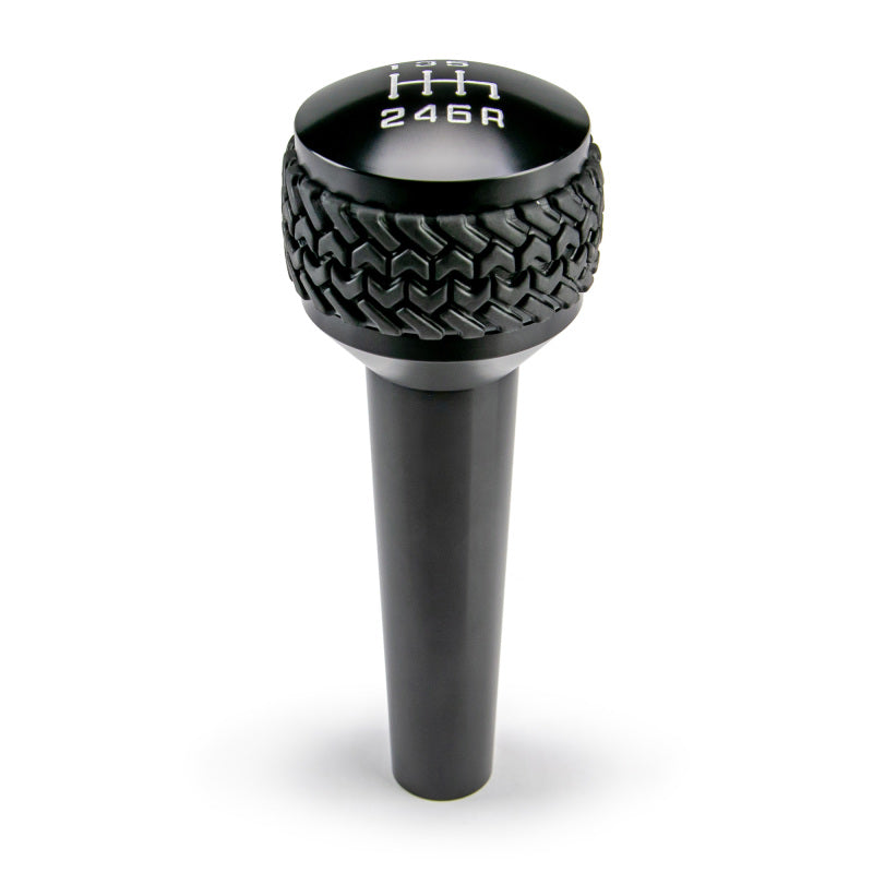 DV8 Offroad 2005-2010 Jeep TJ/JK 6-Speed Shift Knob Black Finish - #D-JP-180012-BK