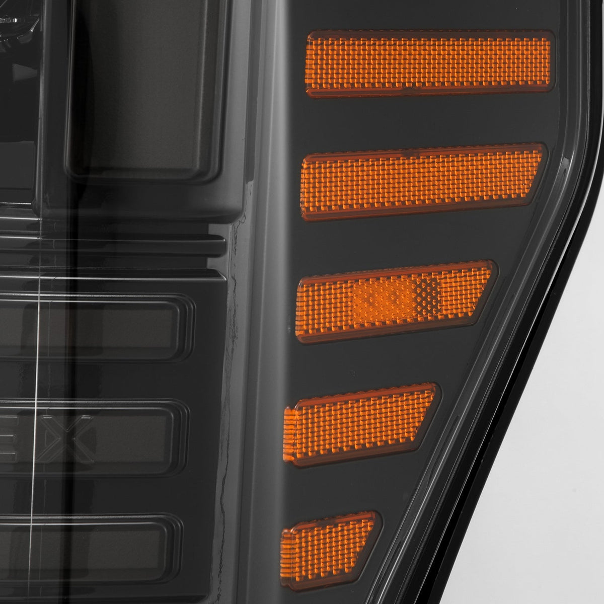 AlphaRex 880324 17-19 Ford F-250/350/450 SD NOVA-Series LED Projector Headlights Alpha-Black with Activation Light Sequential Signal & Switchback DRL