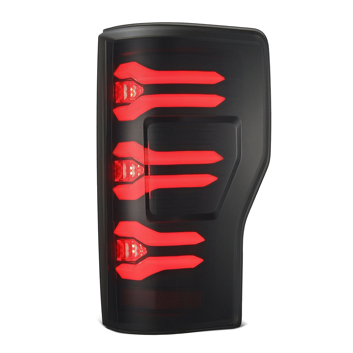 AlphaRex 659091 17-19 Ford F150/F250/F350 LUXX LED Taillights - Black