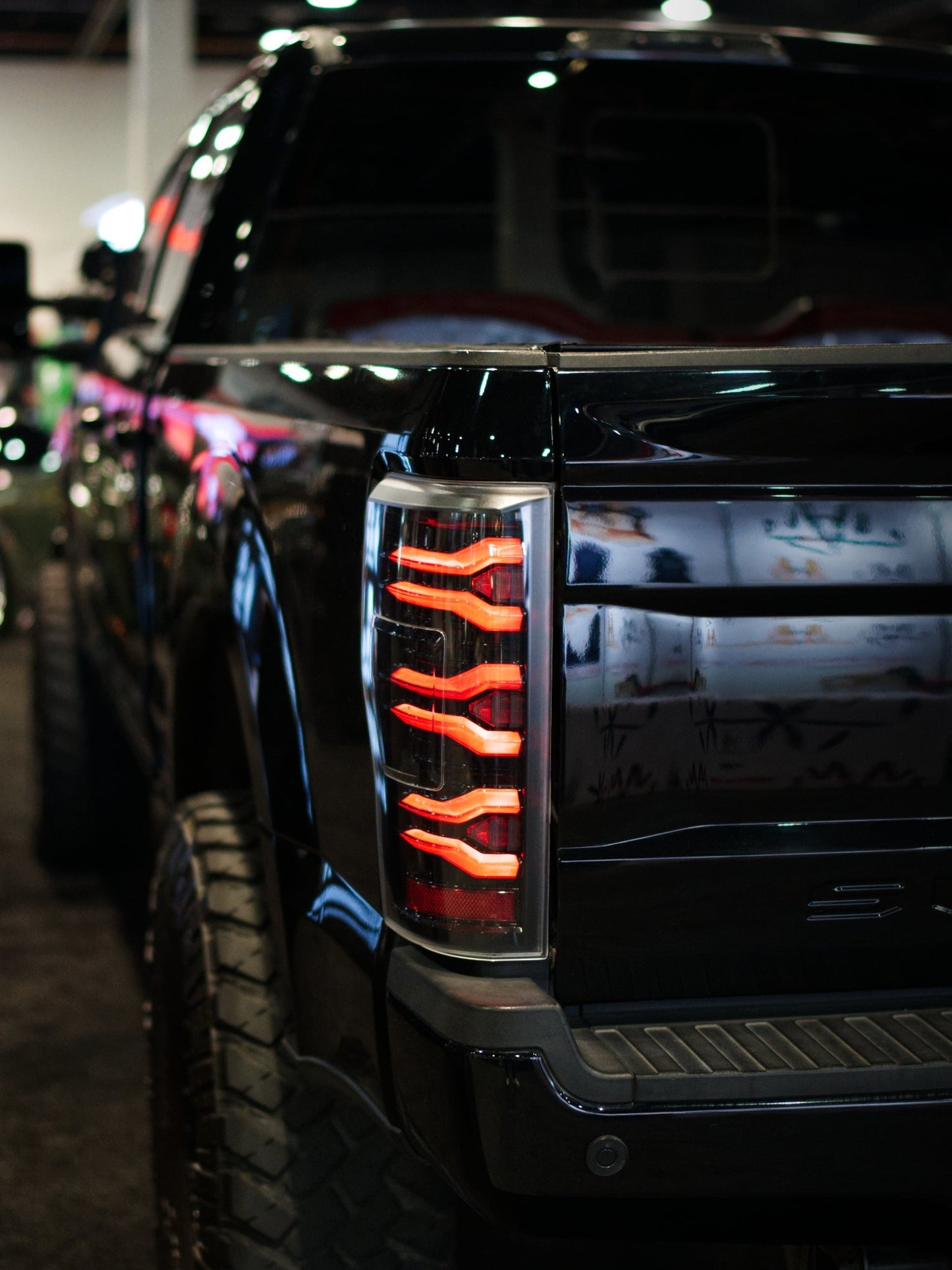 AlphaRex 659091 17-19 Ford F150/F250/F350 LUXX LED Taillights - Black