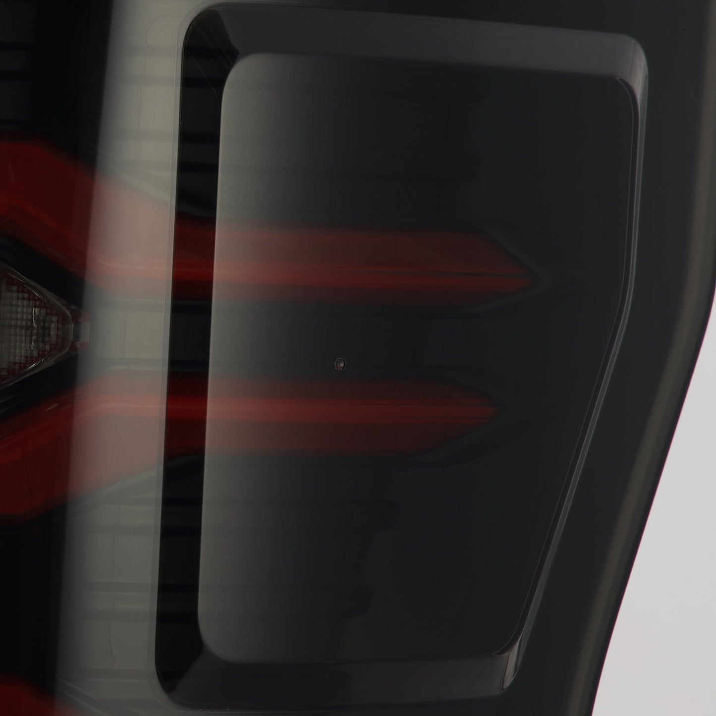 AlphaRex 659092 17-19 Ford F150/F250/F350 LUXX LED Taillights - Black-Red