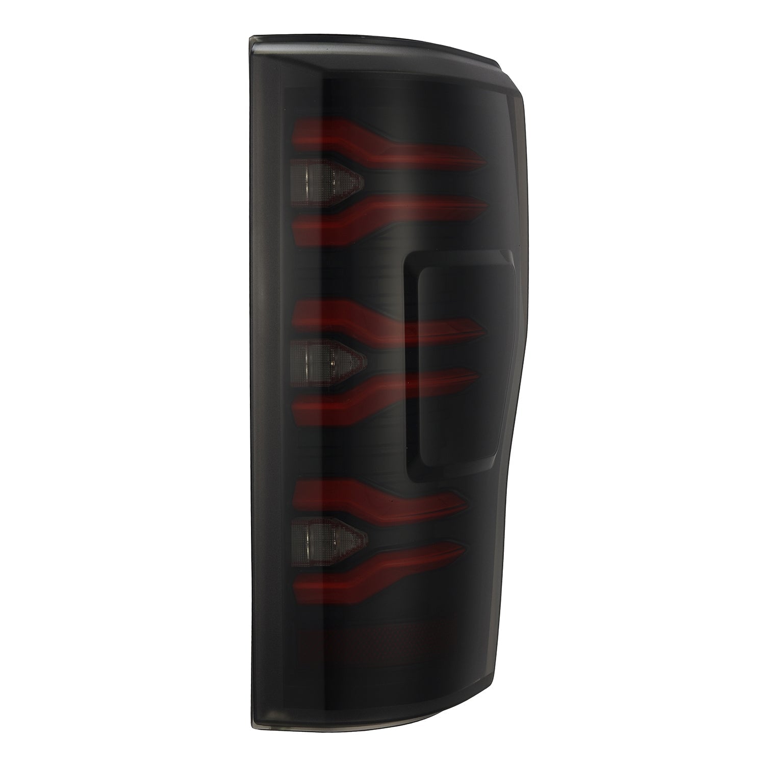 AlphaRex 659092 17-19 Ford F150/F250/F350 LUXX LED Taillights - Black-Red