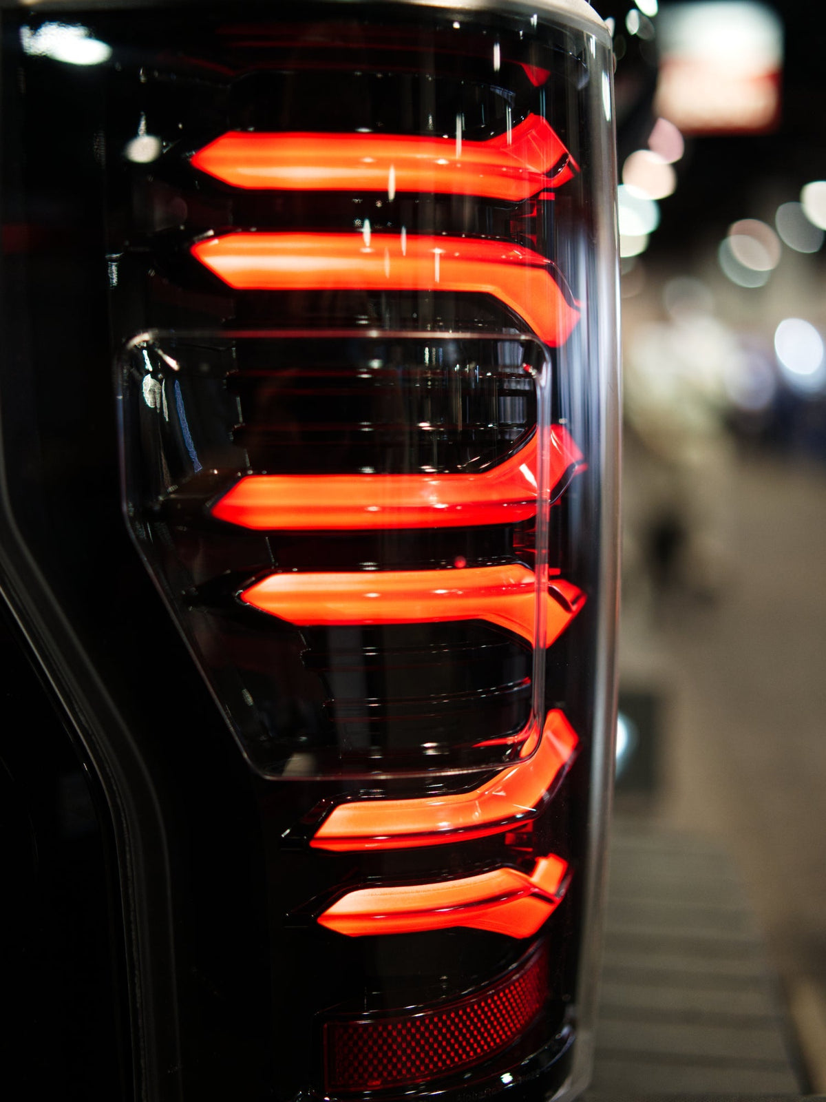 AlphaRex 659092 17-19 Ford F150/F250/F350 LUXX LED Taillights - Black-Red