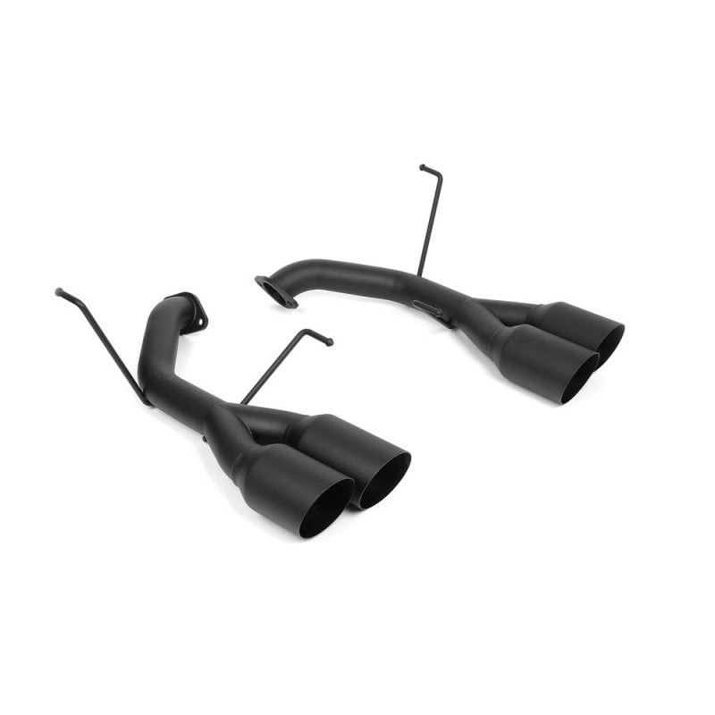 BLOX Racing 2022-2027 WRX Muffler Delete / Axle Back Single Wall 4in - Matte Black Tips BXEX-51106-BK