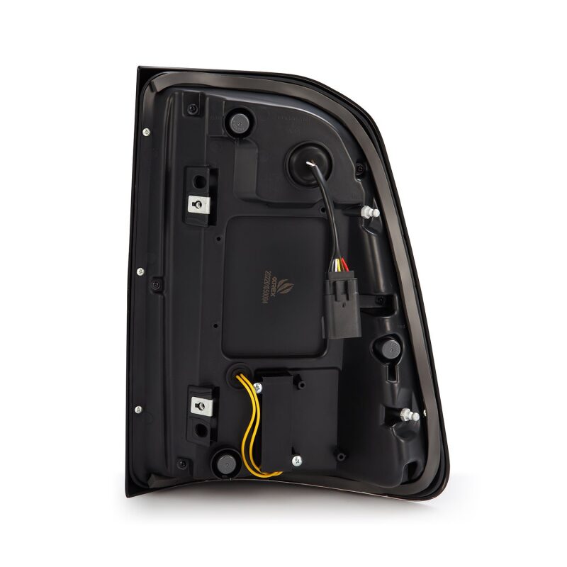 AlphaRex 640040 19-21 Dodge Ram 1500 Luxx-Series LED Tail Lights Black w/Activation Light/Sequential Signal