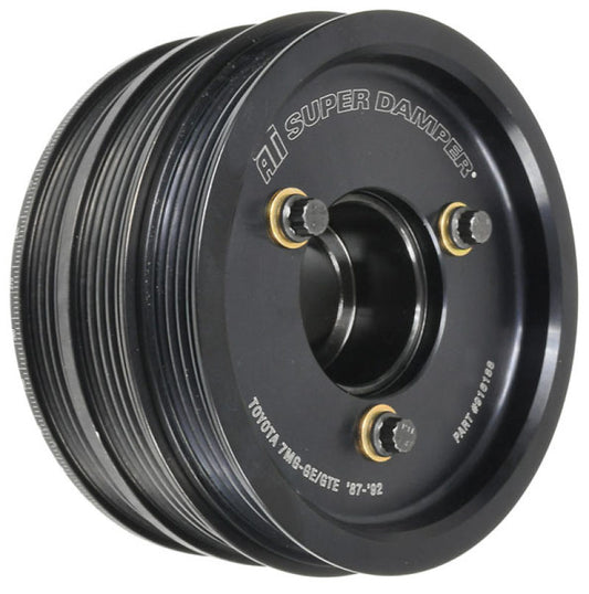 ATI Performance Products 918525 Super Damper Harmonic Balancer 5.67 in Aluminum 4/5 Groove for 1987-1992 Toyota Supra (7M-GE / 7M-GTE 3.0L)