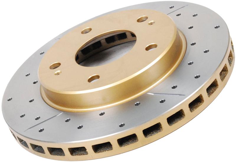 DBA 03-05 350Z / 03-04 G35 / 03-05 G35X Front Drilled & Slotted Street Series Rotor