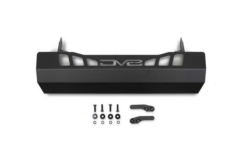 DV8 Offroad 18-23 Jeep Wrangler JL/JT Front Bumper Sway-Bar Disconnect Motor Skid Plate - #SPJL-02