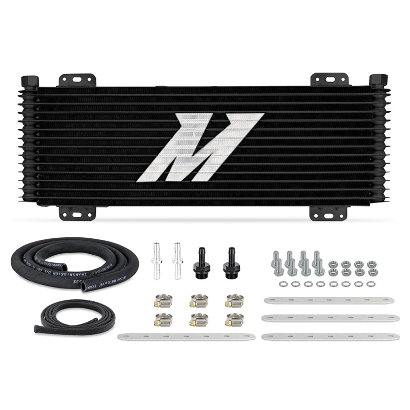 Mishimoto Universal Stacked Plate Trans Cooler 13 Row Black - #MMTC-SP-13BK