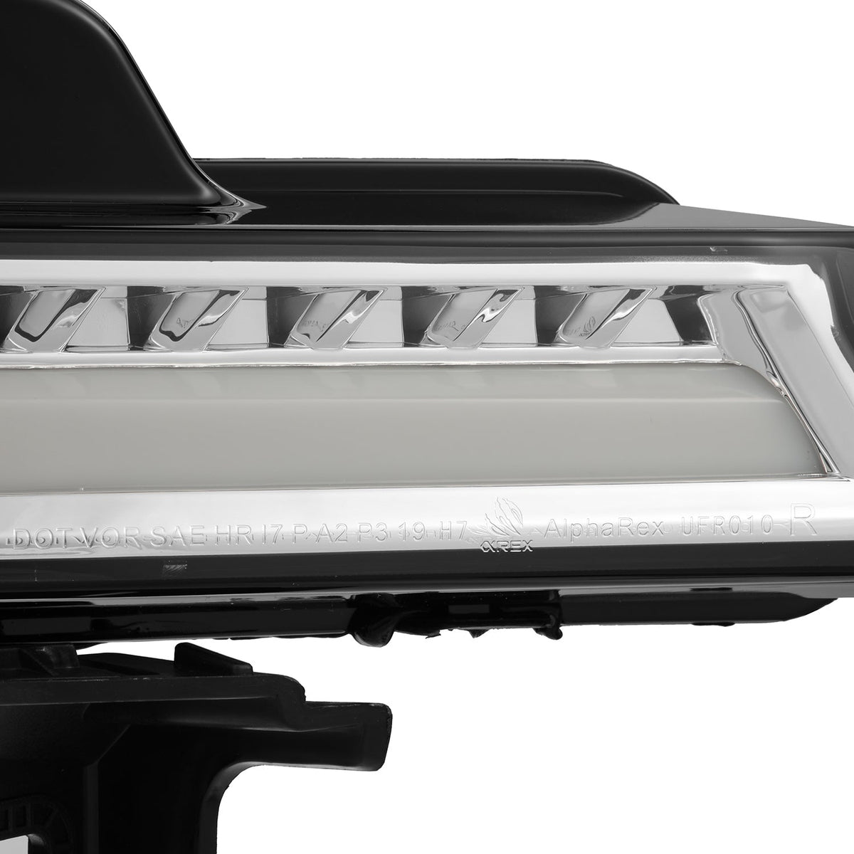 AlphaRex 880187 18-19 Ford F-150 PRO-Series Projector Headlights Plank Style Chrome with Activation Light/Sequential Signal