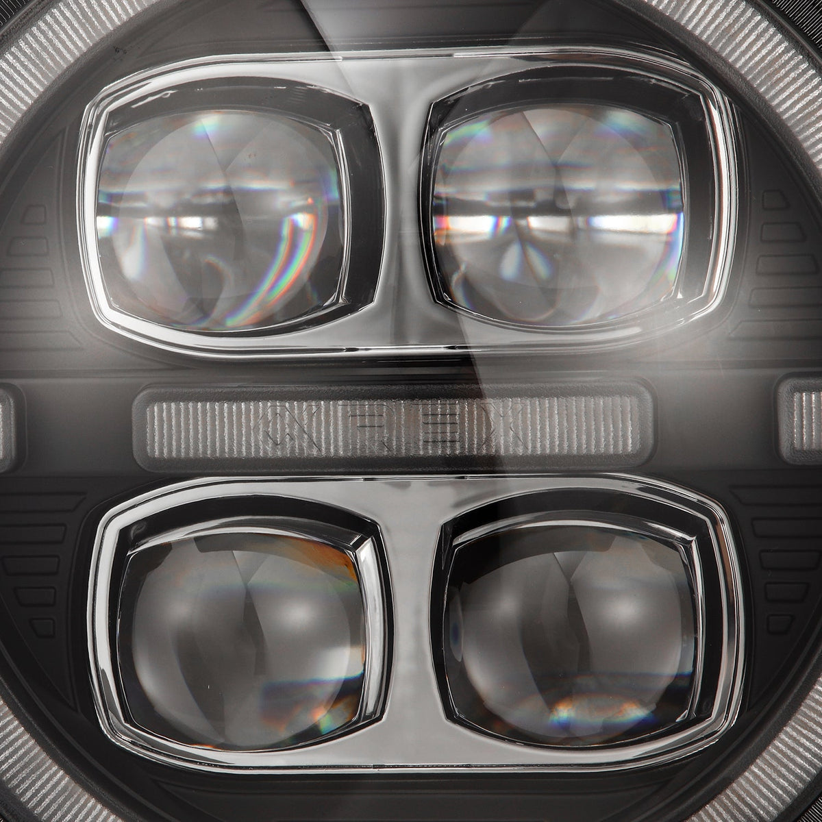 AlphaRex 880868 18-23 Jeep Wrangler JL/Gladiator JT LED Projector Headlights Black with Activation Light/Sequential Signal/DRL