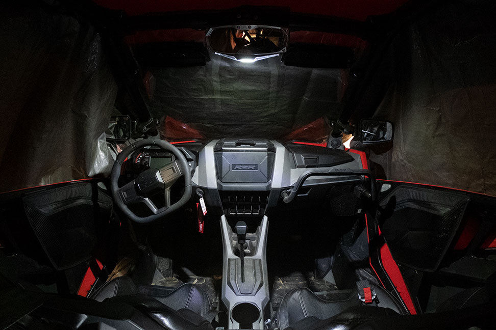 Seizmik 20+ Polaris RZR 900-1000XP/4/PRO R/4/TurboR/4 Halo-RA LED Rearview Mirror Pair 56-18001