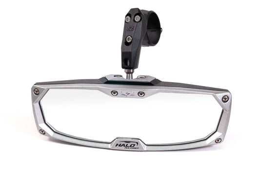 Seizmik 03+ A Cat/CFM/Hon/Kaw/Pol/Yam Halo-RA Cast Rearview Mirror - 1.75 in. Clamp Pair 56-18024