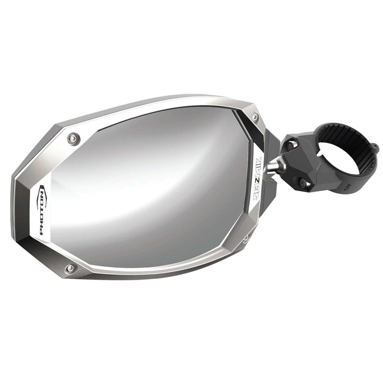 Seizmik 04+ Can Am/Hon/Kaw/Kub/Polaris/Yam Photon Sideview Mirror - 2 in. Clamp Pair 56-18108