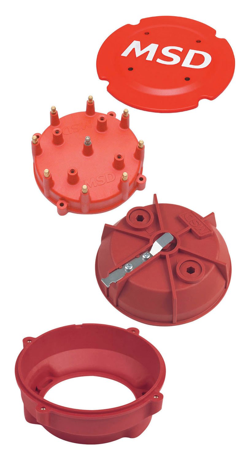 MSD 7445 Pro-Cap Cap-A-Dapt Kit, Fits MSD Distributors