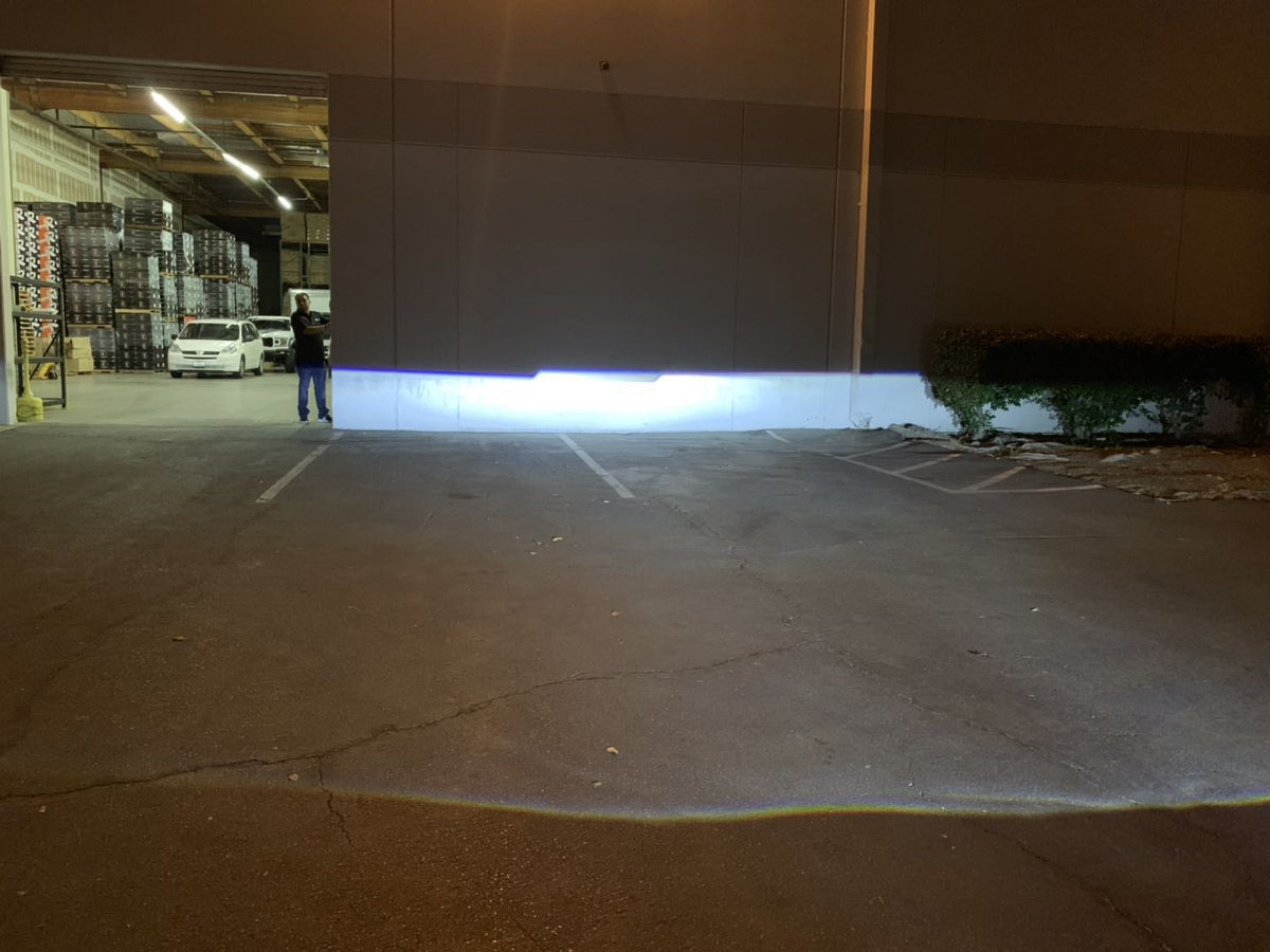 AlphaRex 880117 10-12 Ford Mustang LUXX LED Projector Headlights Plank Style Chrome with Activation Light/Sequential Signal