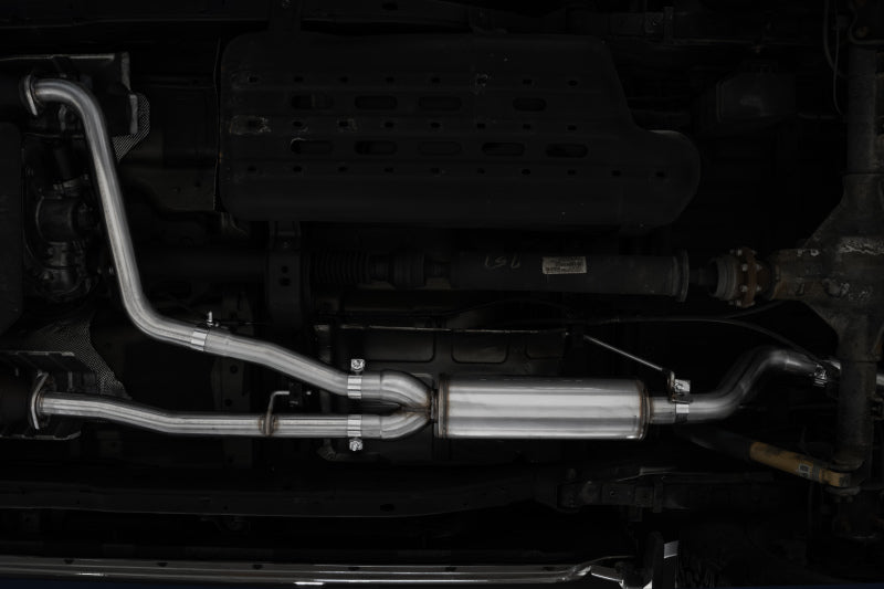 MBRP Nissan Frontier 3.8L 3in Tip 3in Cat Back Exit Street Profile - AL