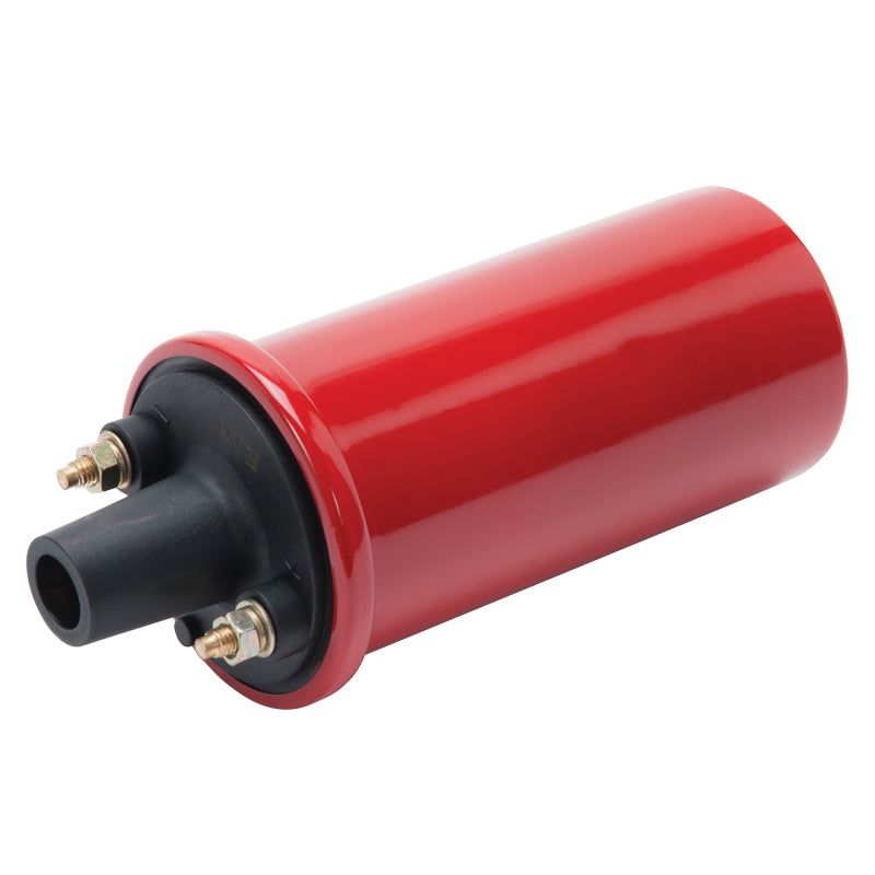 Edelbrock 22741 Electronic Oil Filled Ignition Coil - Red Finish