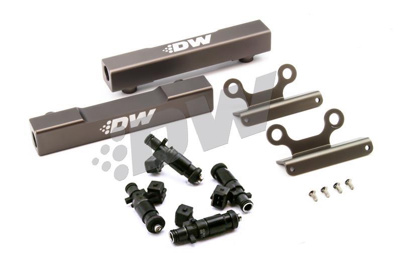 DeatschWerks 02+ Subaru WRX / 07+ STI/LGT Top Feed Fuel Rail Upgrade Kit w/ 2200cc Injectors