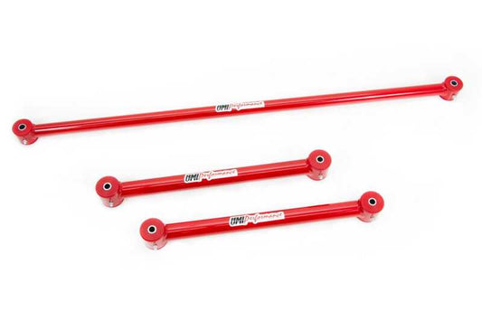 UMI Performance 201520-R Lower Control Arms Panhard Bar Red for 1982-2002 F-Body