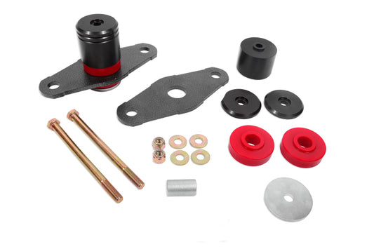 BMR 11-23 Dodge Challenger Motor Mount Polyurethane Bushing Upgrade Kit - Black Anodized