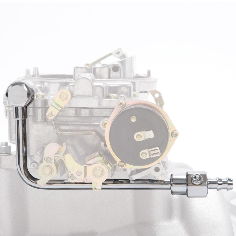 Edelbrock 8126 Fuel Line for Edelbrock Carburetors 3/8 in Barb Inlet
