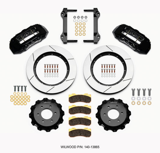 Wilwood TX6R Front Kit 15.50in Black 2010-Up Ford F150 (6 lug) - #140-13865