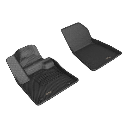 3D MAXpider Kagu Front Floor Mats for 2023-2026 Volvo C40 Recharge