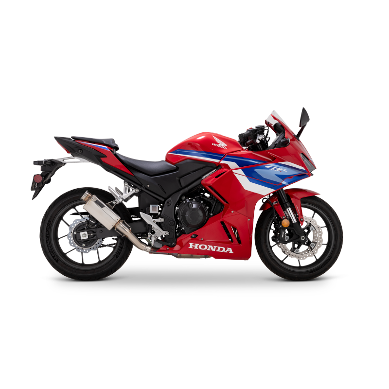 Vance & Hines 34601 VS-6 Slip-Ons Brushed for 2022-2023 Honda CB500F/CBR500R