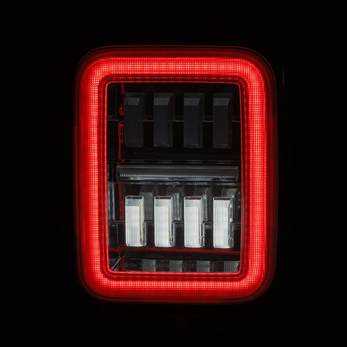AlphaRex 602060 19-24 Jeep Gladiator JT Nova-Series Prismatic LED Tail Lights - Chrome