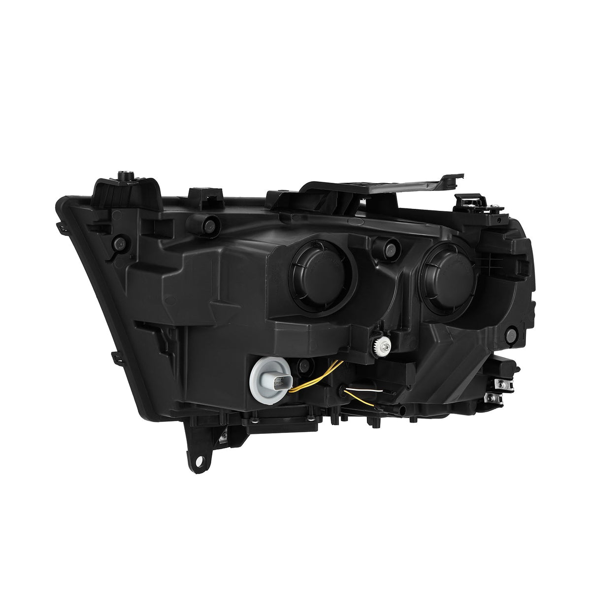 AlphaRex 880574 19-22 Dodge Ram 1500 PRO-Series Projector Headlights Black with Sequential Signal/DRL