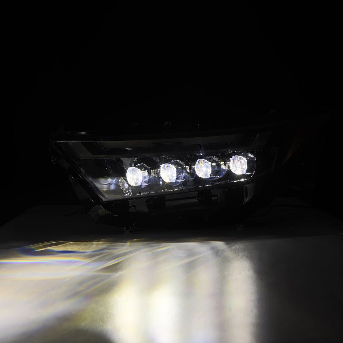 AlphaRex 880869 19-23 Toyota RAV4 (High Trim) NOVA LED Projector Headlights Alpha-Black