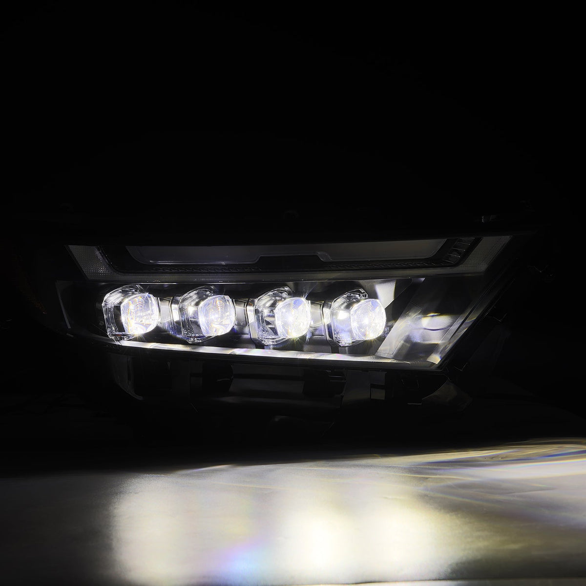 AlphaRex 880870 19-23 Toyota RAV4 (High Trim) NOVA LED Projector Headlights Black