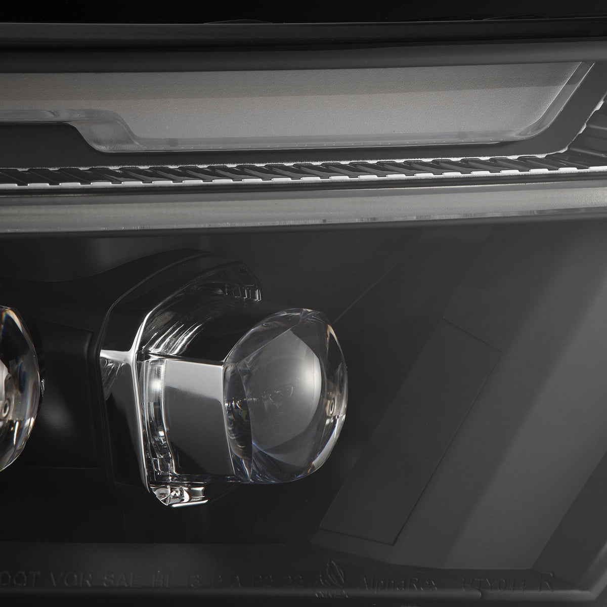 AlphaRex 880870 19-23 Toyota RAV4 (High Trim) NOVA LED Projector Headlights Black